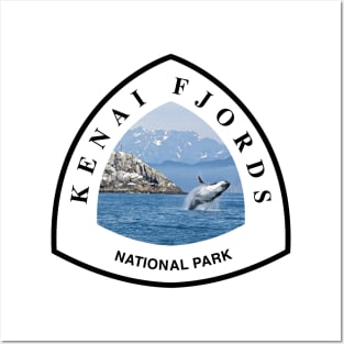 Kenai Fjords National Park trail marker Posters and Art